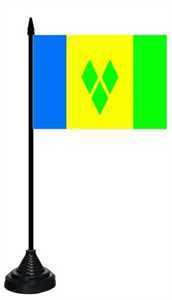 Tischflagge St. Vincent und die Grenadinen