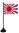 Tischflagge Japan Kriegsflagge