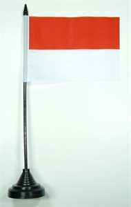Tischflagge Iondonesien