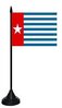 Tischflagge West Papua