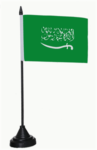 Tischflagge Saudi-Arabien