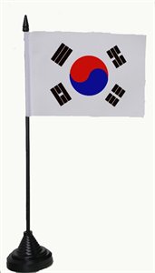 Tischflagge Südkorea