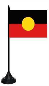 Tischflagge Aborigines