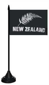 Tischflagge Neuseeland Farn