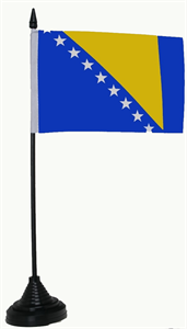 Tischflagge Bosnien-Herzegowina