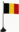 Tischflagge Belgien