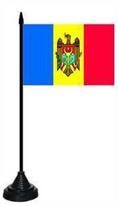 Tischflagge Moldawien