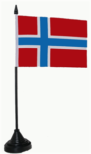 Tischflagge Norwegen
