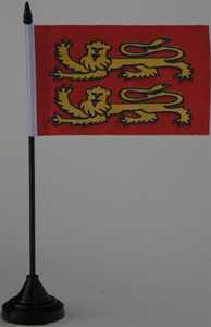 Tischflagge Normandie