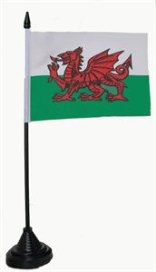 Tischflagge Wales
