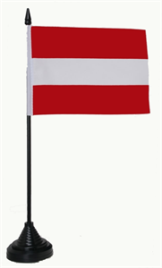 Tischflagge Österreich