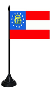 Tischflagge Georgia