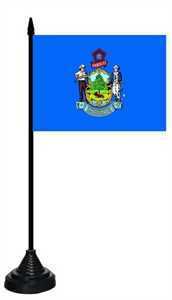 Tischflagge Maine