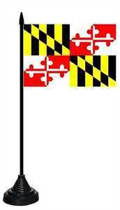 Tischflagge Maryland