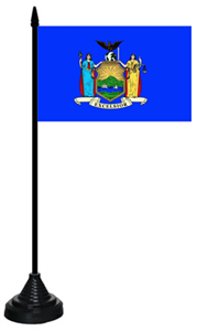 Tischflagge New York