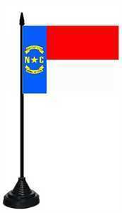 Tischflagge North Carolina