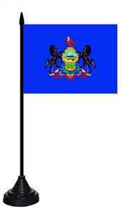 Tischflagge Pennsylvania
