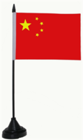 Tischflaggen Asien 10 * 15 cm