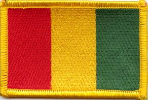 Guinea Flaggenaufnäher