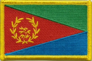 Eritrea Flaggenaufnäher
