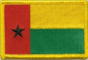 Guinea Bissau Flaggenaufnäher