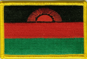 Malawi Flaggenaufnäher