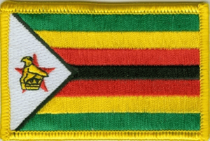 Simbabwe Flaggenaufnäher