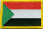 Sudan Flaggenaufnäher