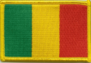 Mali Flaggenaufnäher