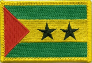 Sao Tome Flaggenaufnäher