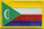 Komoren Flaggenaufnäher