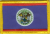 Belize Flaggenaufnäher