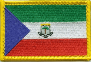 Äquatorialguinea Flaggenaufnäher