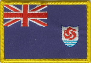 Anguilla Flaggenaufnäher