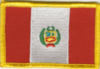 Peru Flaggenaufnäher