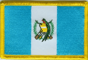 Guatemala Flaggenaufnäher