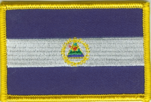 Nicaragua Flaggenaufnäher