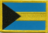 Bahamas Flaggenaufnäher