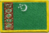 Turkmenistan Flaggenaufnäher