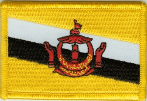 Brunei Flaggenaufnäher