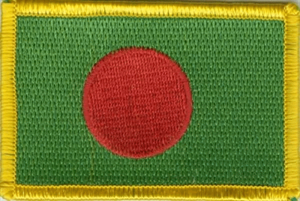 Bangladesch Flaggenaufnäher