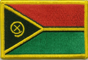 Vanuatu Flaggenaufnäher