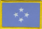 Mikronesien Flaggenaufnäher