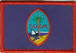 Guam Flaggenaufnäher