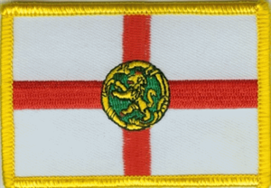 Alderney Flaggenaufnäher