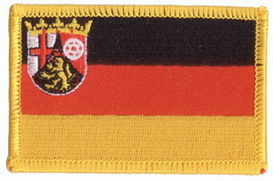 Rheinland-Pfalz Flaggenaufnäher