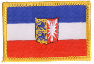 Schleswig-Holstein Flaggenaufnäher