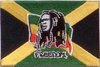 Bob Marley Flaggenaufnäher