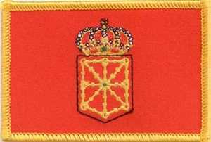 Navarra Flaggenaufnäher