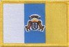 Kanarische Inseln Flaggenaufnäher
